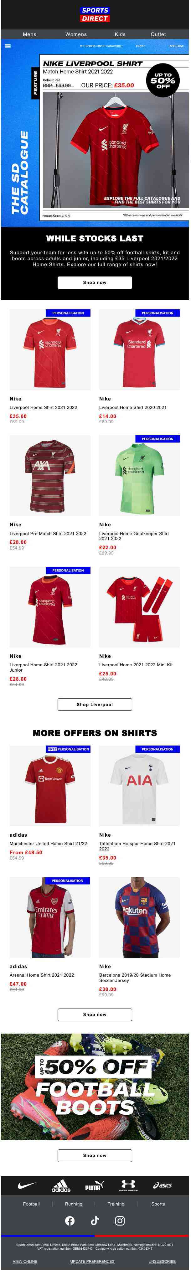 🚨 FOOTBALL SHIRT & KIT OUTLET ⚽️🚨