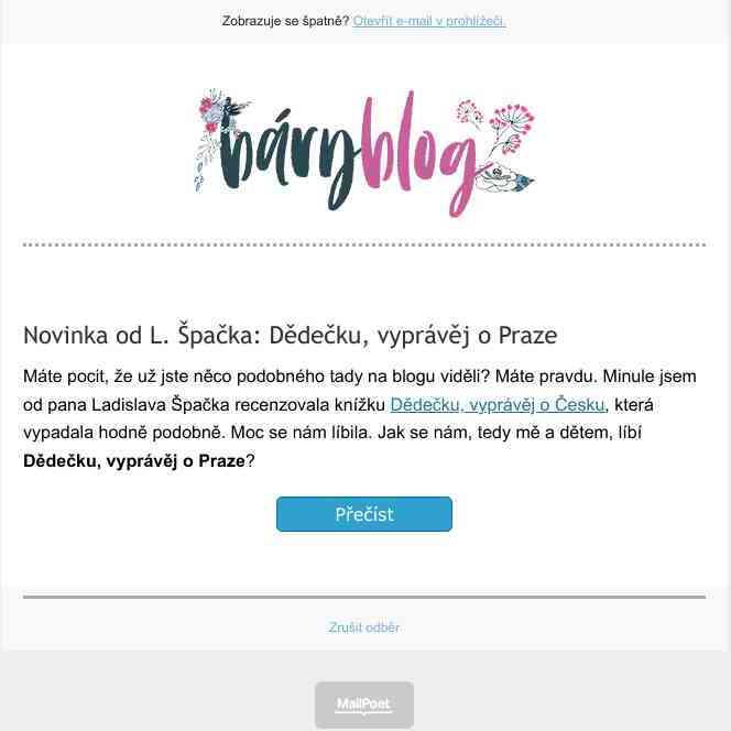 Nový článek na webu baryblog.cz