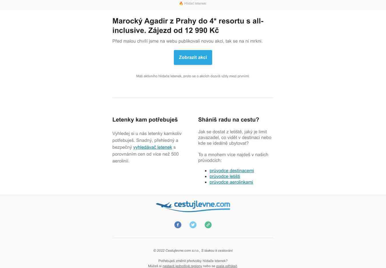 Marocký Agadir z Prahy do 4* resortu s all-inclusive. Zájezd od 12 990 Kč