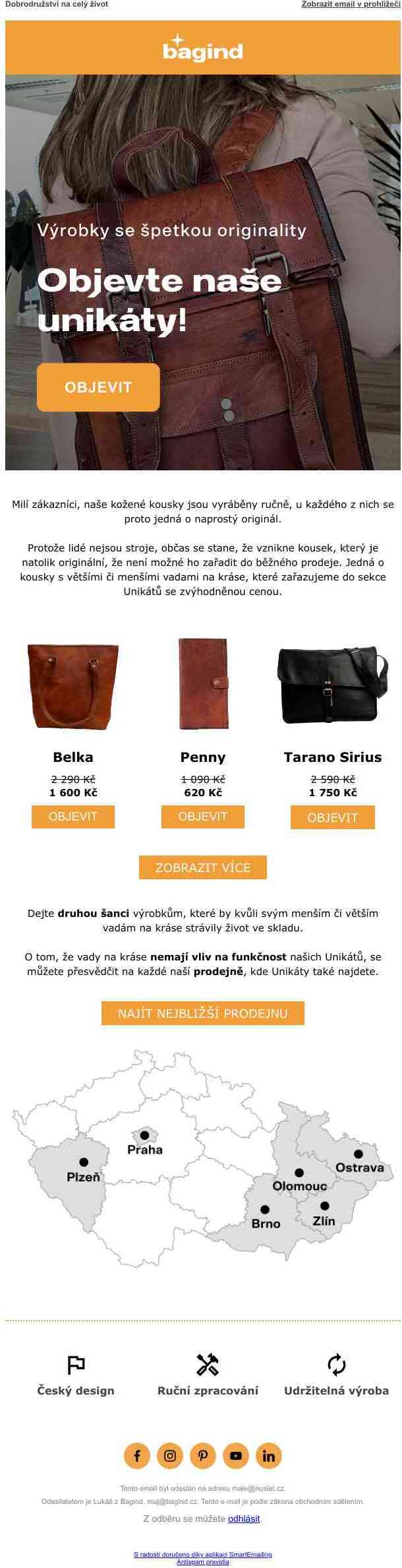 Bagind, který nikdo jiný nemá! 🎒