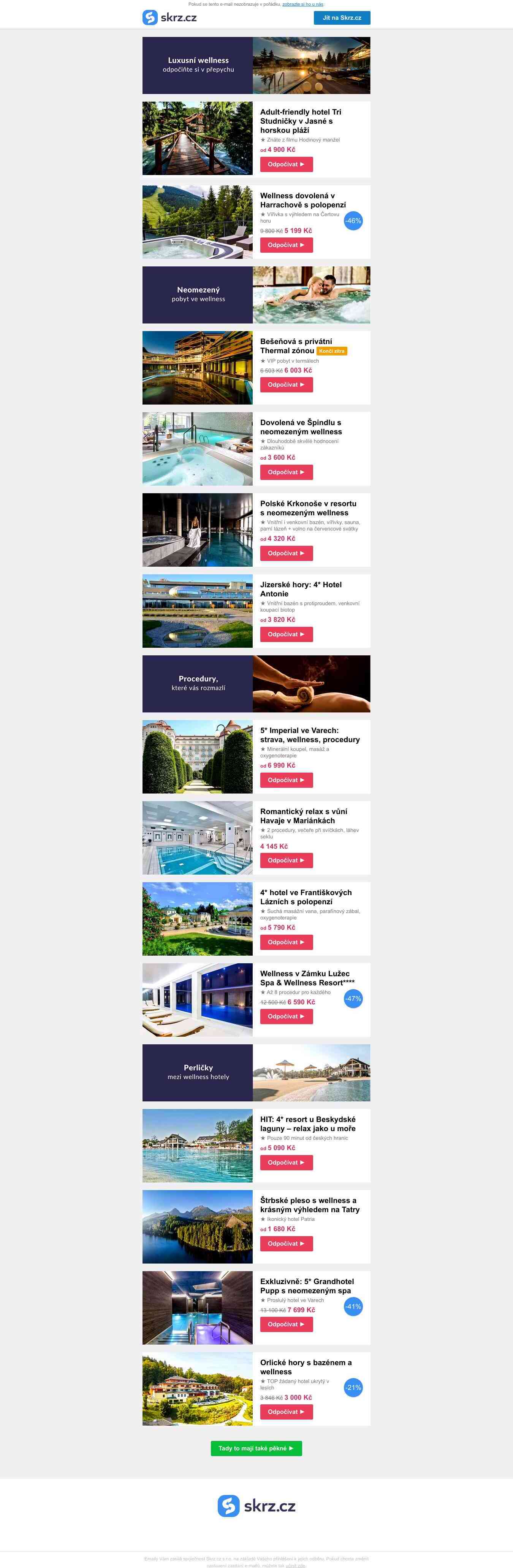 🌟 Termály s
 privátní zónou, horský hotel z filmu nebo
 laguna u českých hranic ►