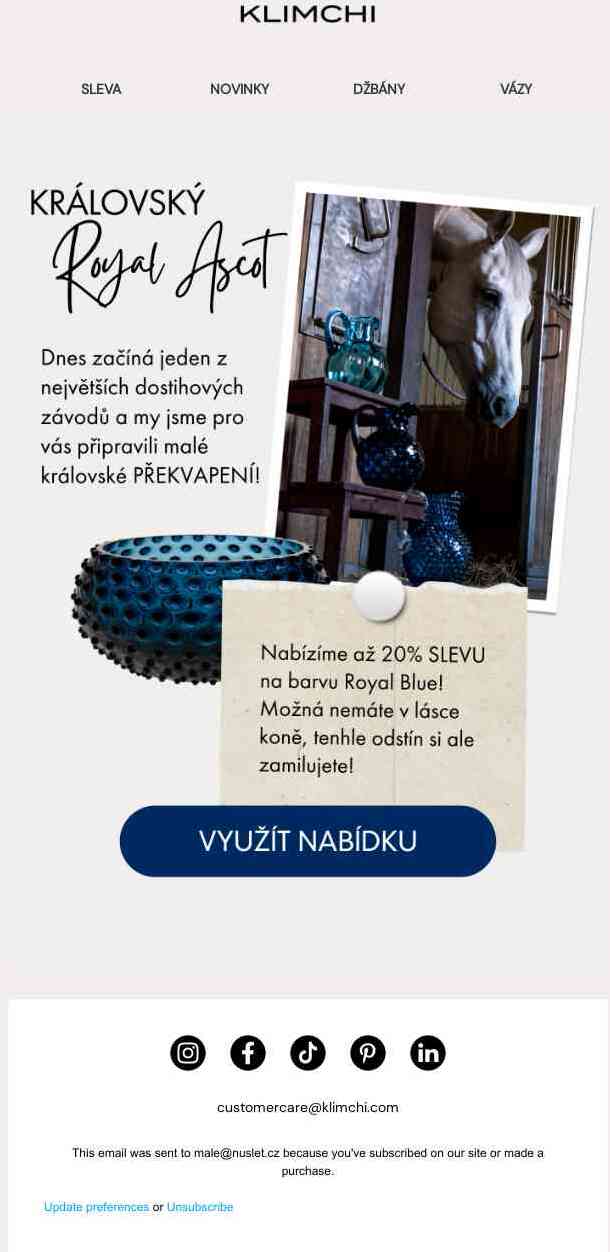 Královský Ascot  💙 🐴