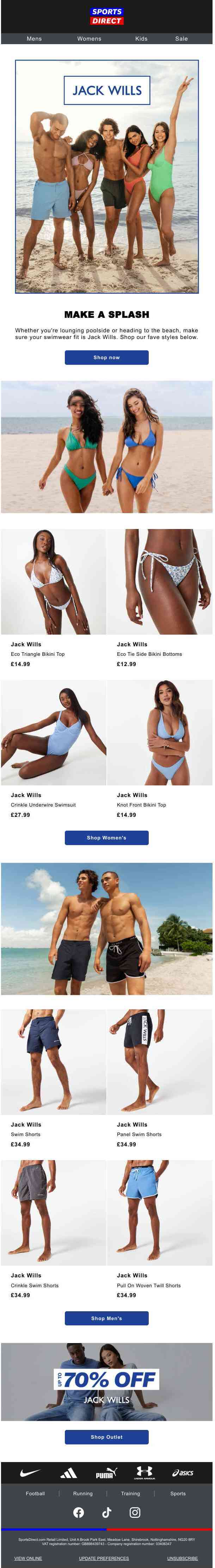 New: Dive into Jack Wills Swim 👙