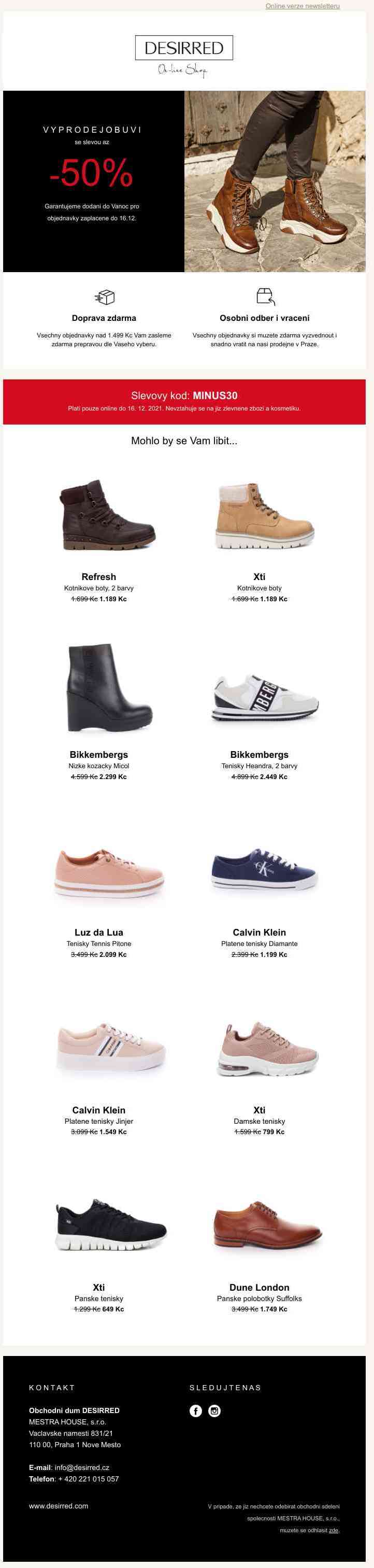 40% slevy na boty v akci právě teď 👟