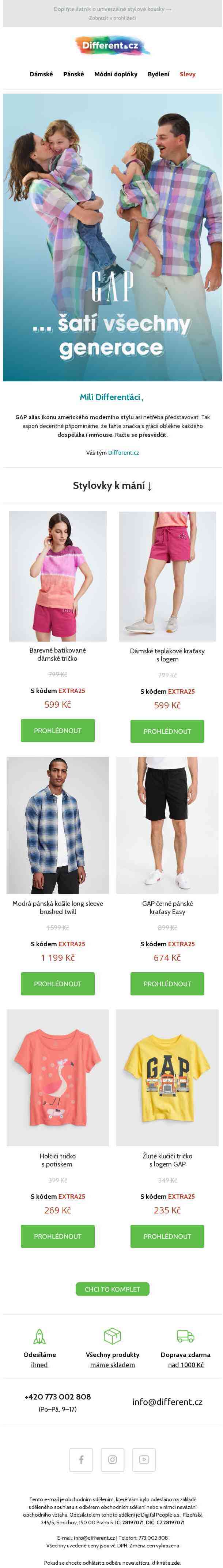 GAP: Móda pro všechny generace ✔️