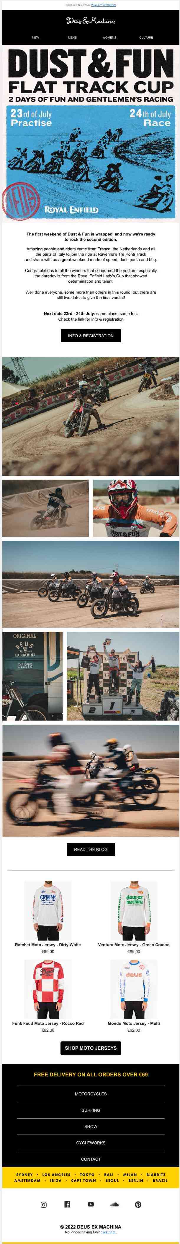 DUST & FUN FLAT TRACK CUP - Second Edition Coming