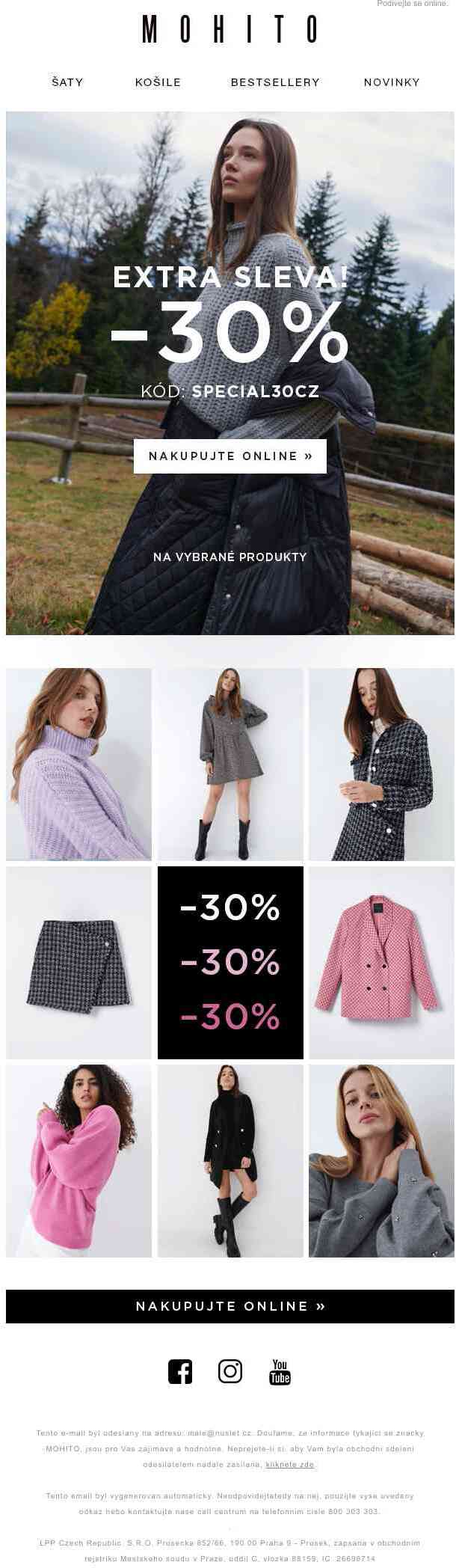 Právě jsme přidali nové kousky do Black Friday 🖤