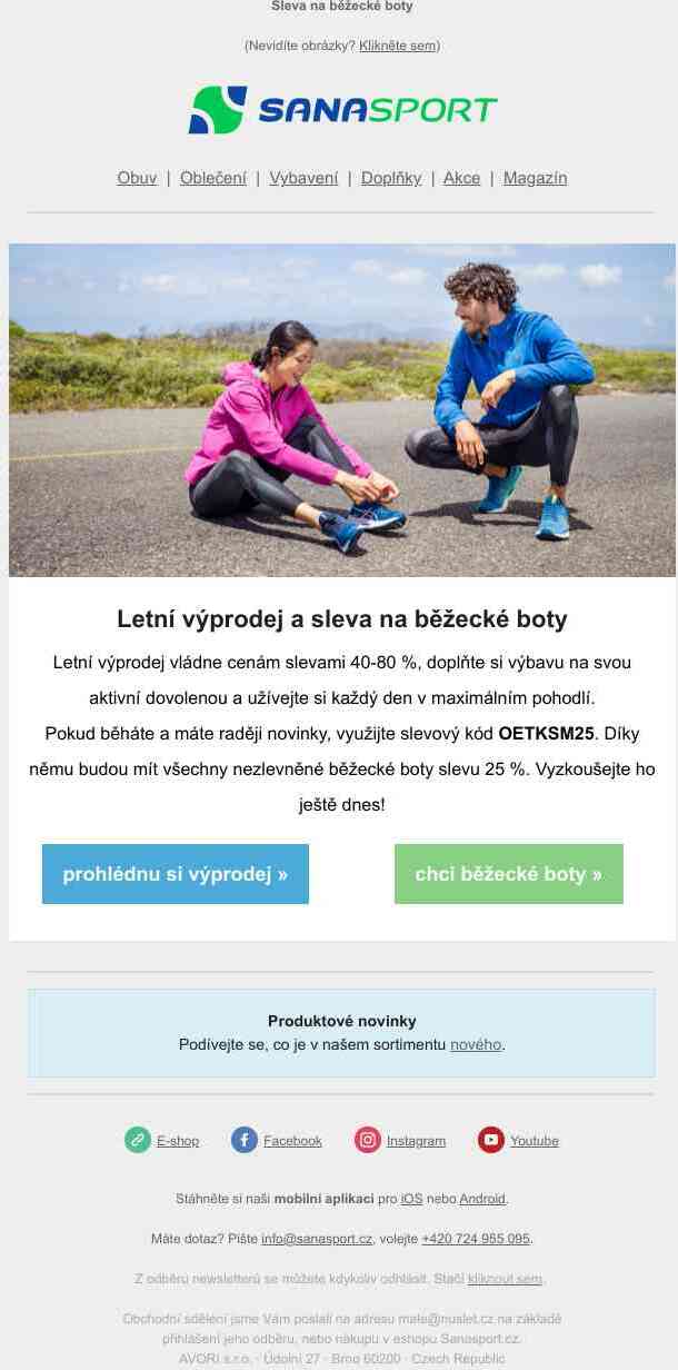 Všechny boty v našem sortimentu se slevou nejméně 25 %