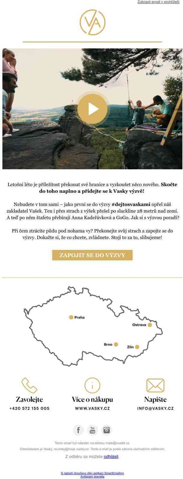 Zdolá Václav Staněk slackline ve výšce 28 m? 😮‍💨
