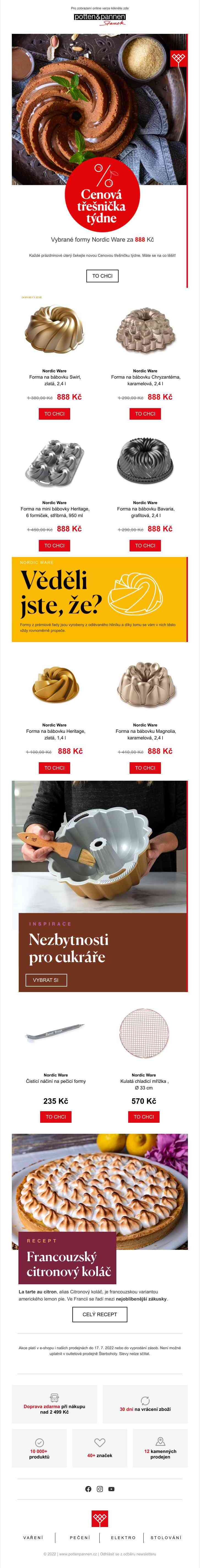 Nakupte Nordic Ware za bezkonkureční ceny.