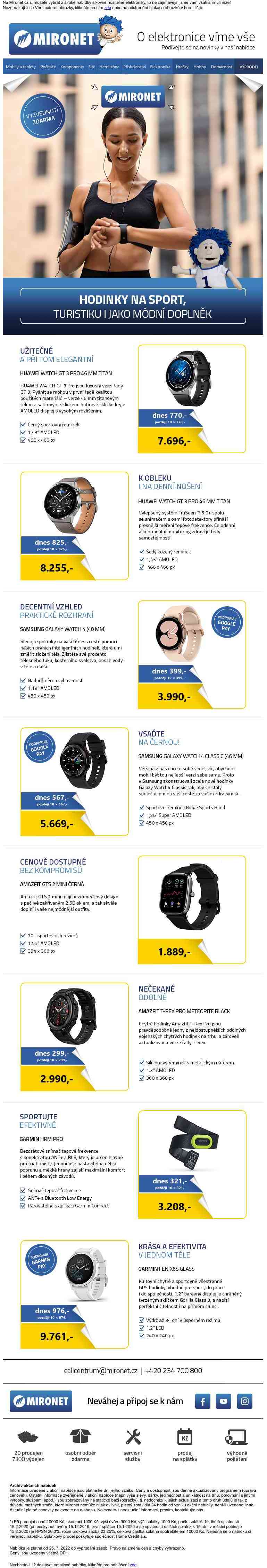 Na parádu, i na
 běhání! Jsou i vaše hodinky
 takto praktické?