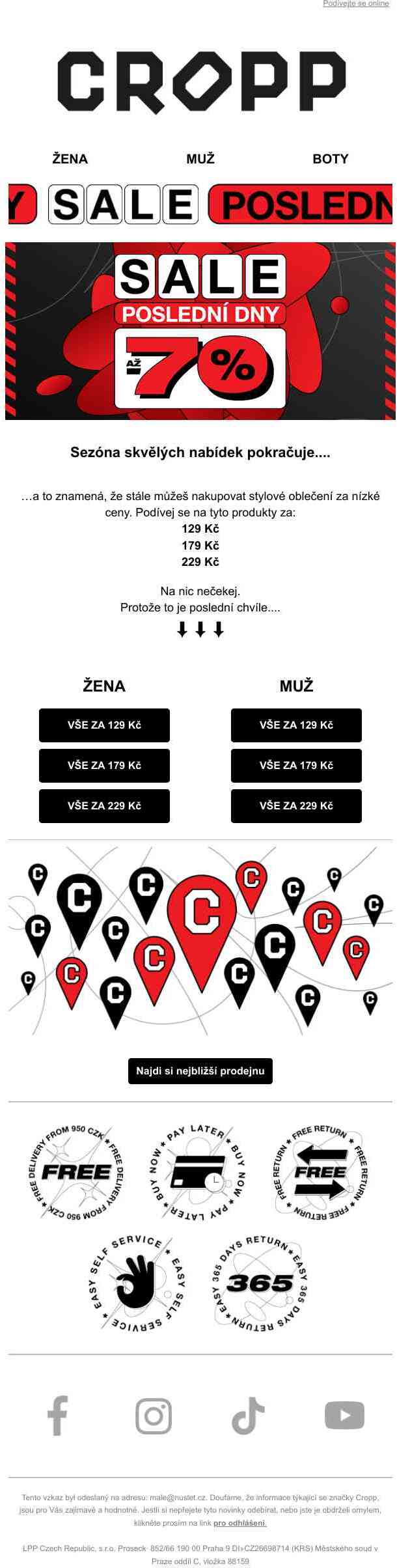 👉 Tyto produkty si můžete zakoupit za: 129 | 179 | 229 KČ 👈