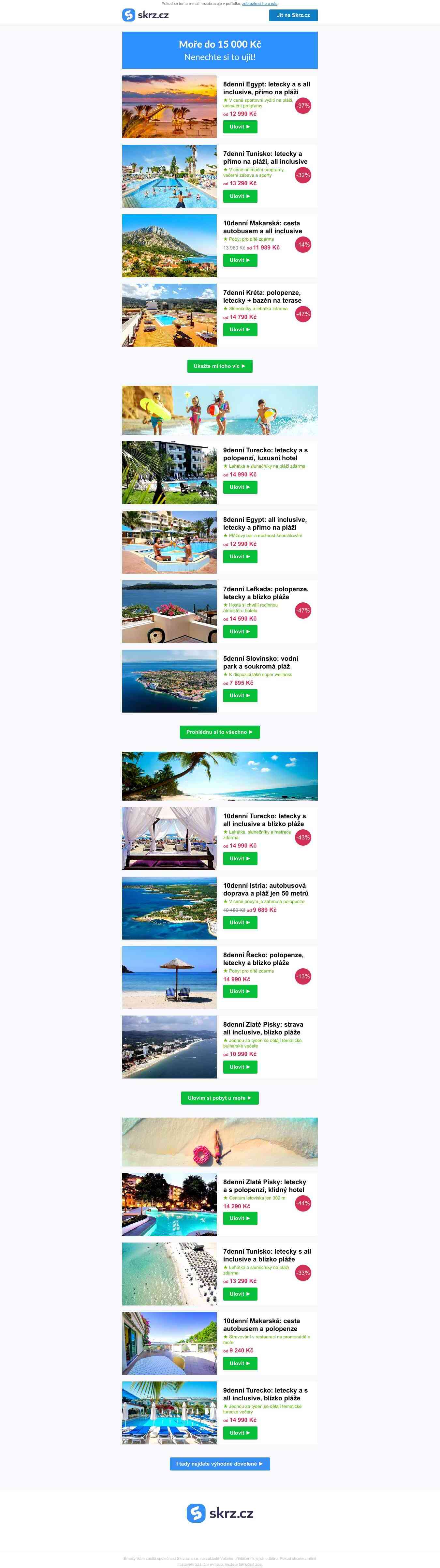 Kde sehnat zájezd k moři do 15
 000 Kč?🌴 ►