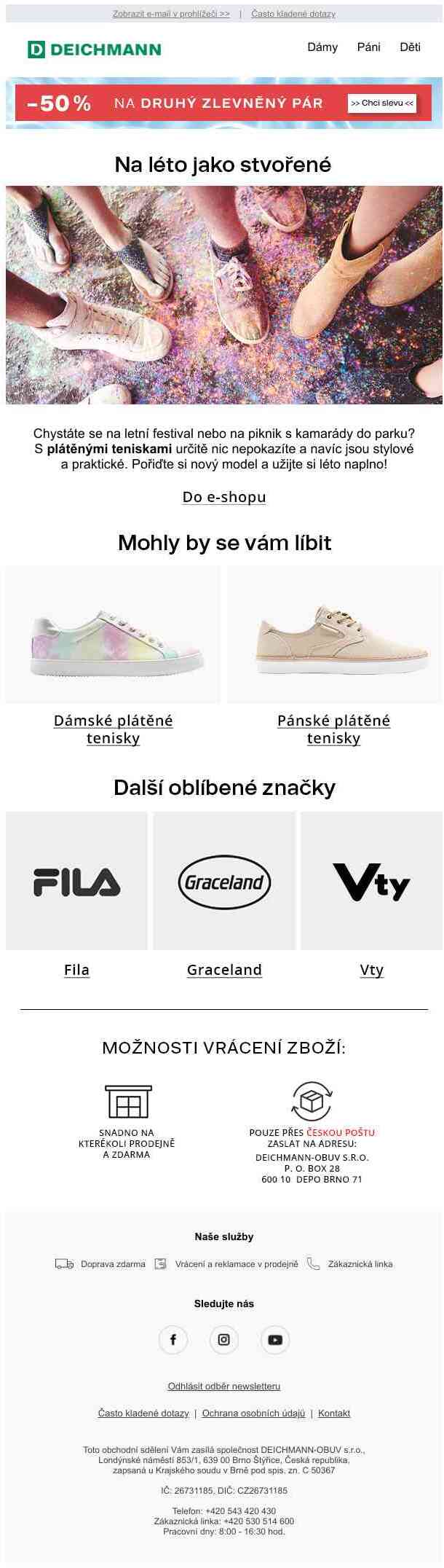 Plátěné tenisky v létě? Za nás určitě!