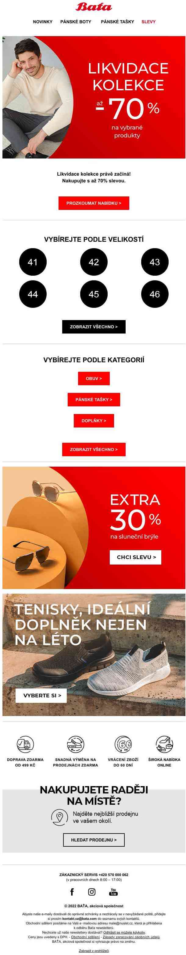 Likvidace kolekce se 70% slevou právě začíná >