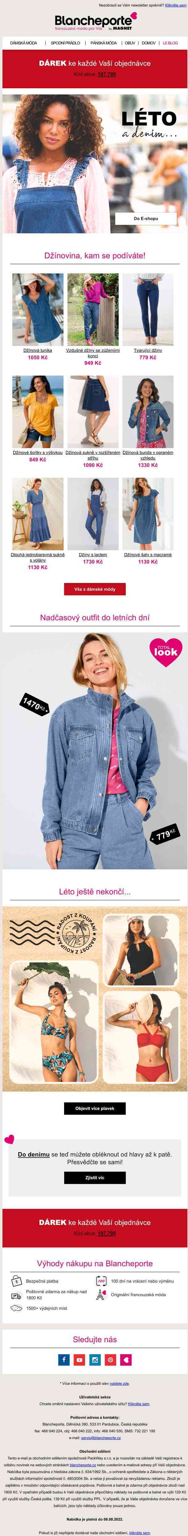 Léto a denim? Jde to dohromady! ►►