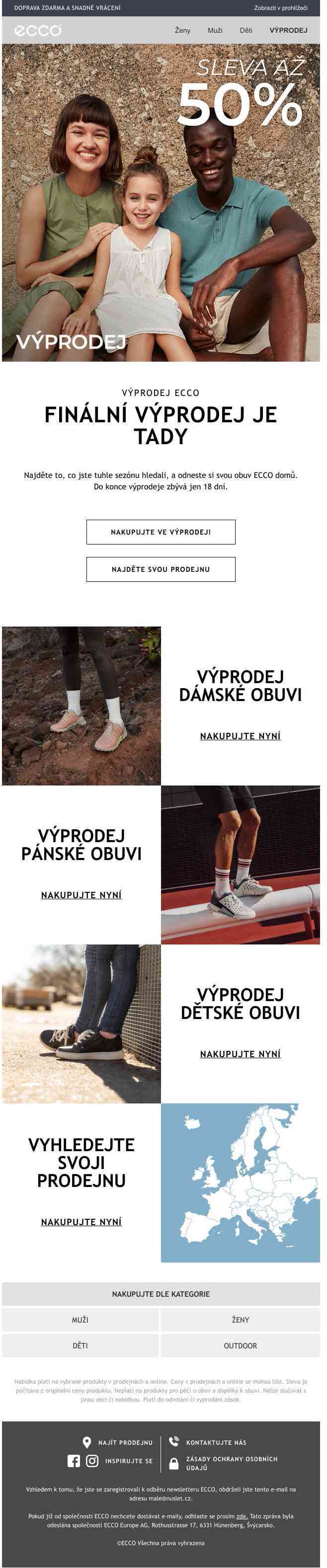 Nejoblíbenější obuv ve výprodejI rychle mizí!