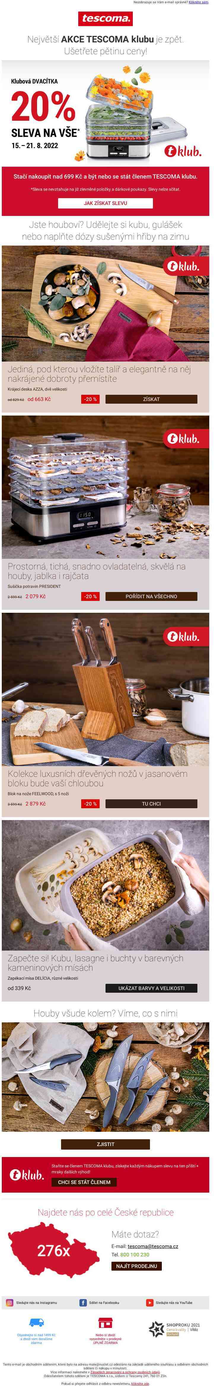 Víte, kolik teď ušetří členové TESCOMA klubu?