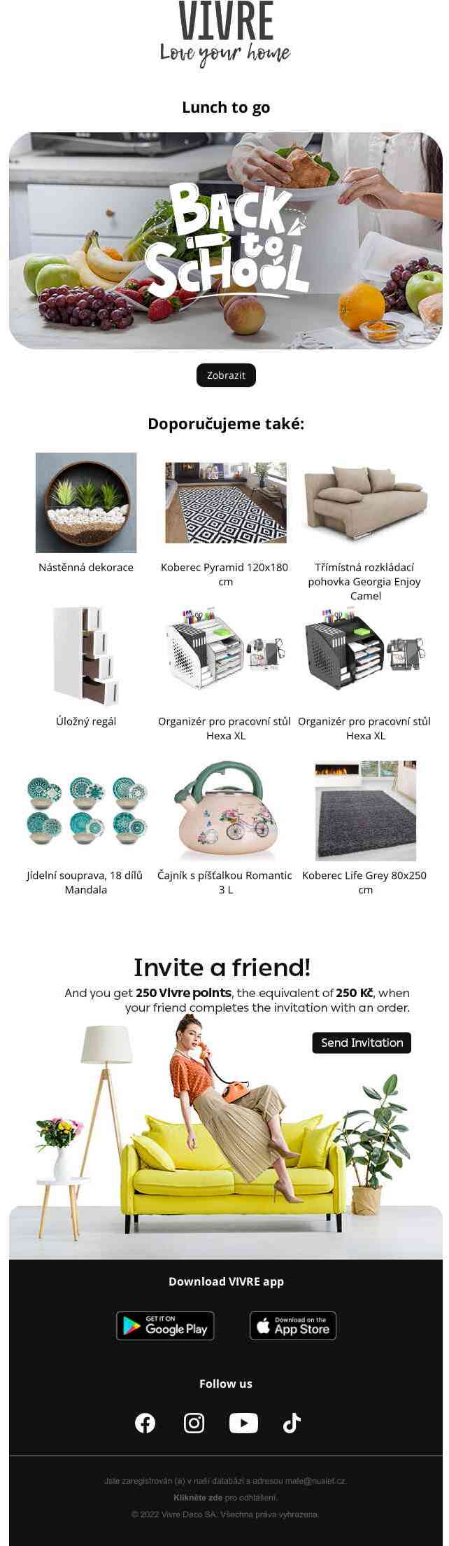 Love Your Home! ❤️ With Back to School you have special prices on the Lunch to go collection!