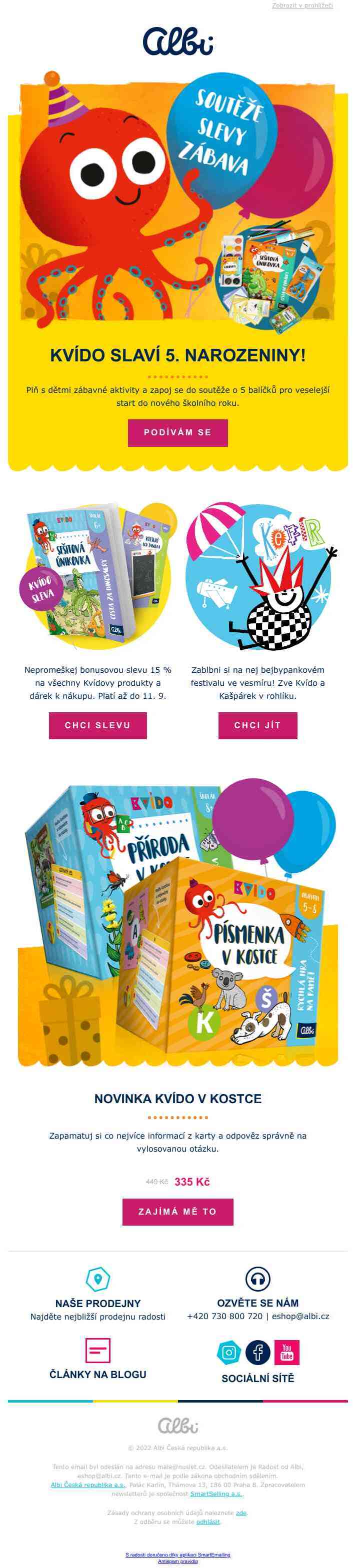 Škola není pruda! Nepromeškej slevu na Kvída