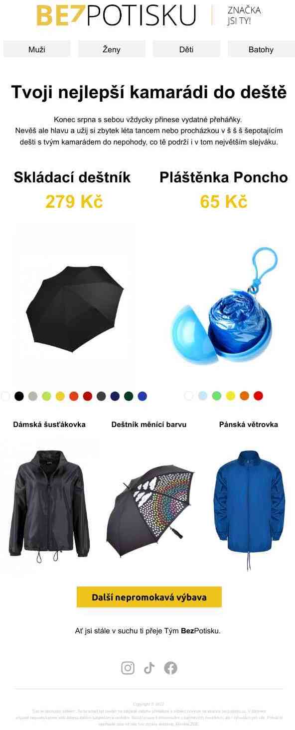 Nejlepší kamarád do deště