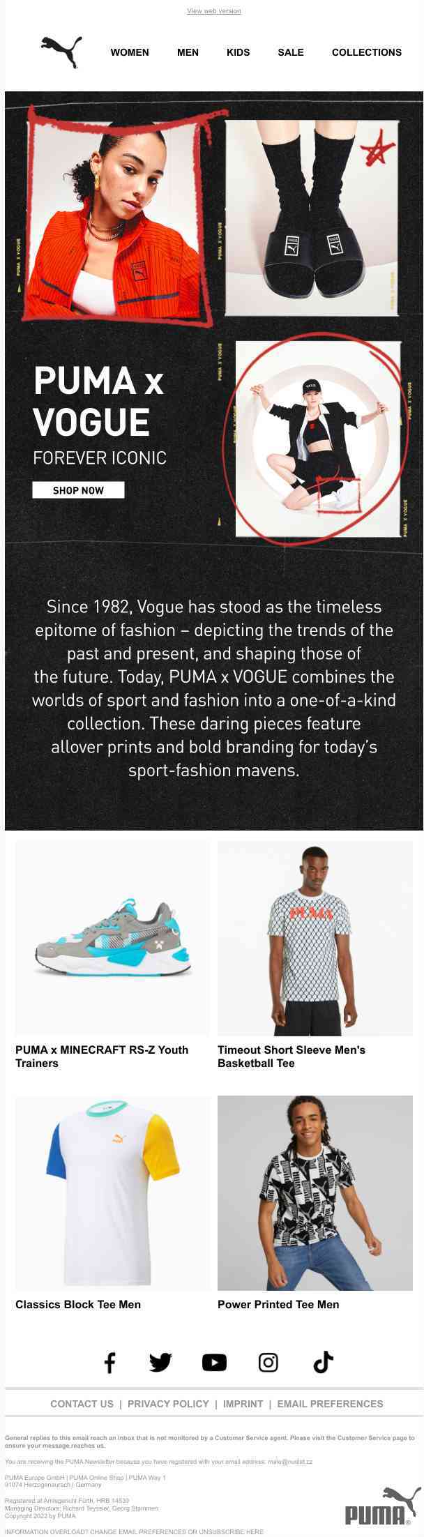 JUST DROPPED: PUMA x Vogue Collection