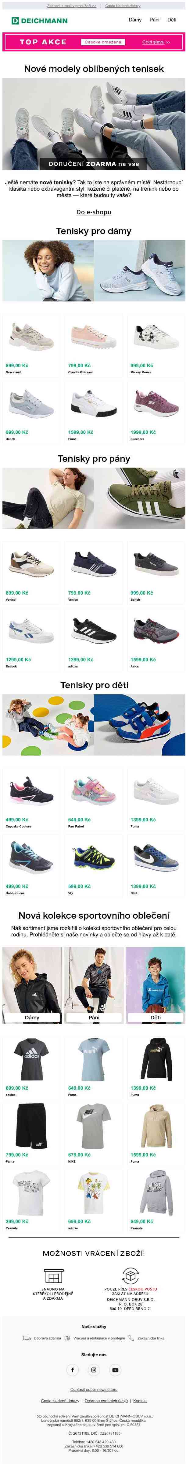 Nové tenisky? Tak určitě!