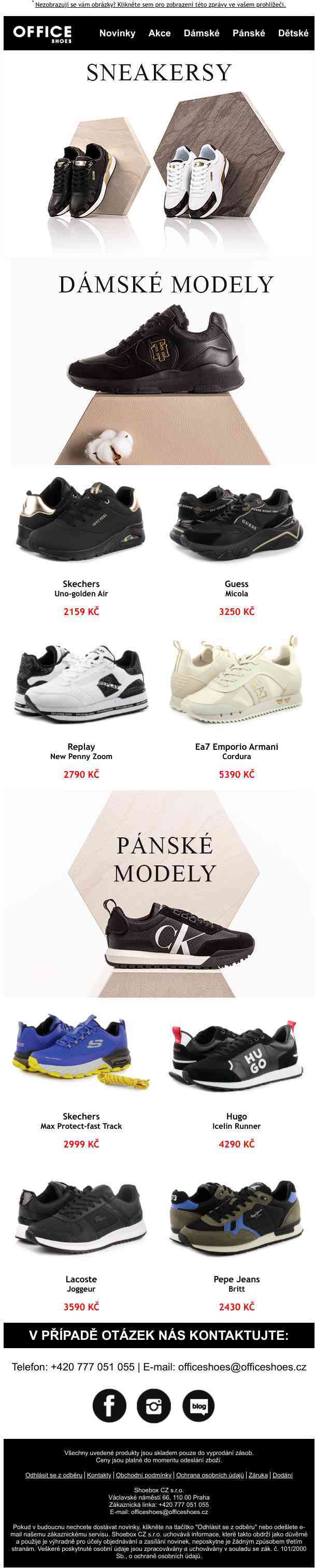 🍁Skvělý výběr podzimních modelů sneakersů najdete v naší Nové kolekci! 🍁