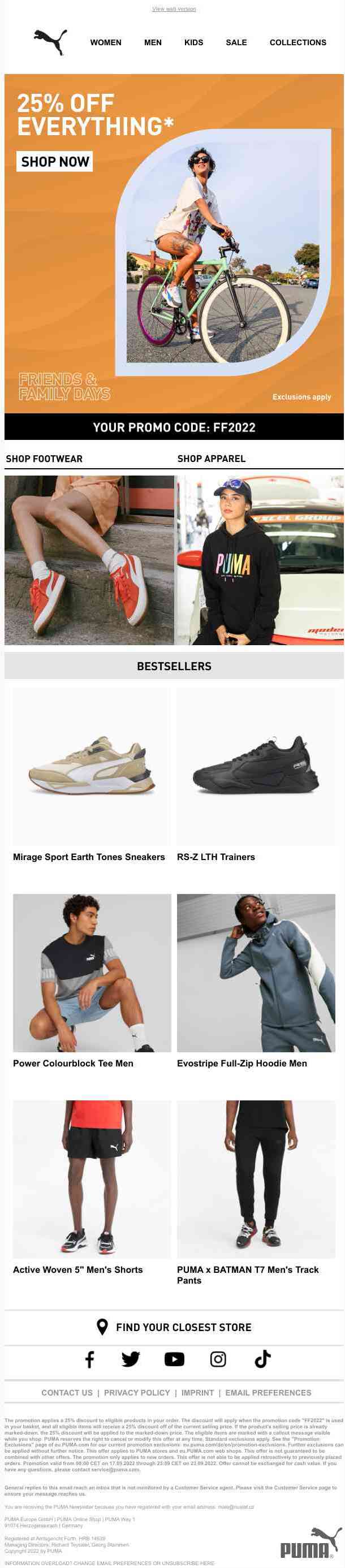 Get 25% Off Everything* Now