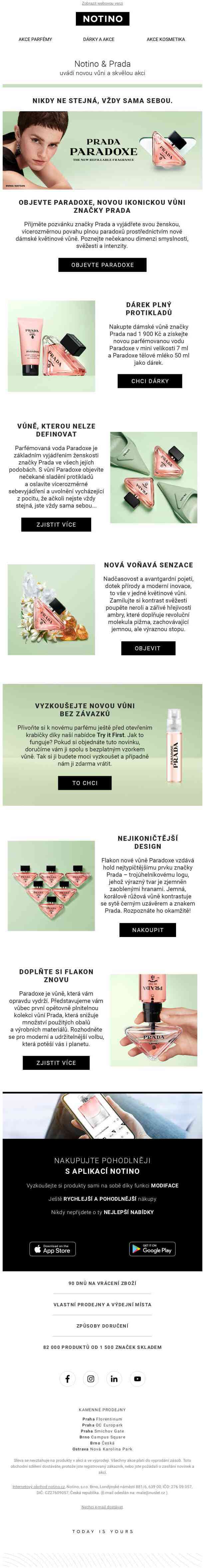 Novinka plná protikladů: Paradoxe by PRADA