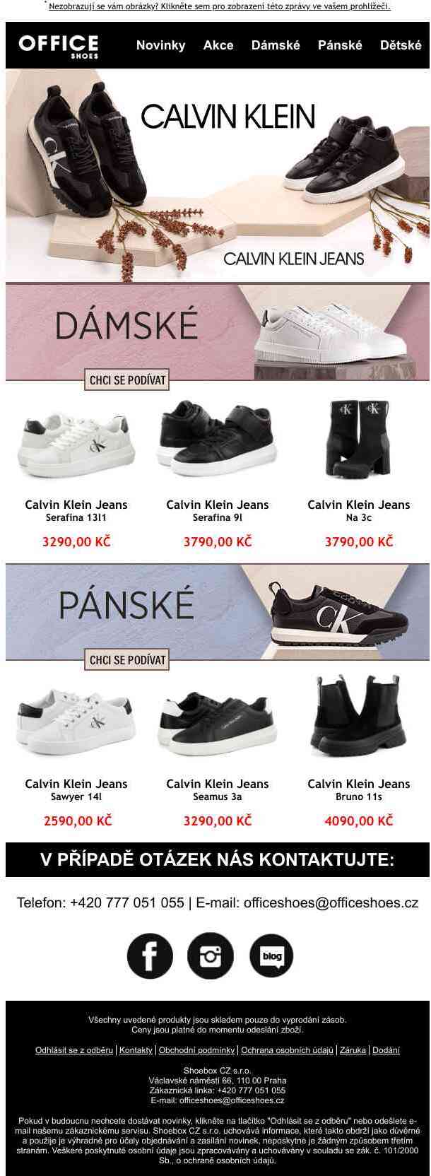 Novinky Calvin Klein, které musíte mít ve svém podzimním šatníku!🤩🍂