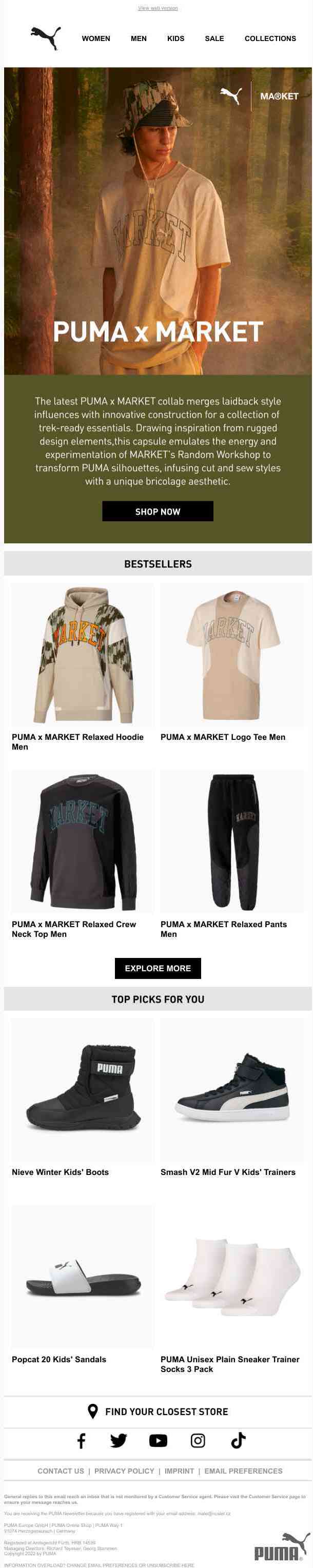 Introducing PUMA x Market