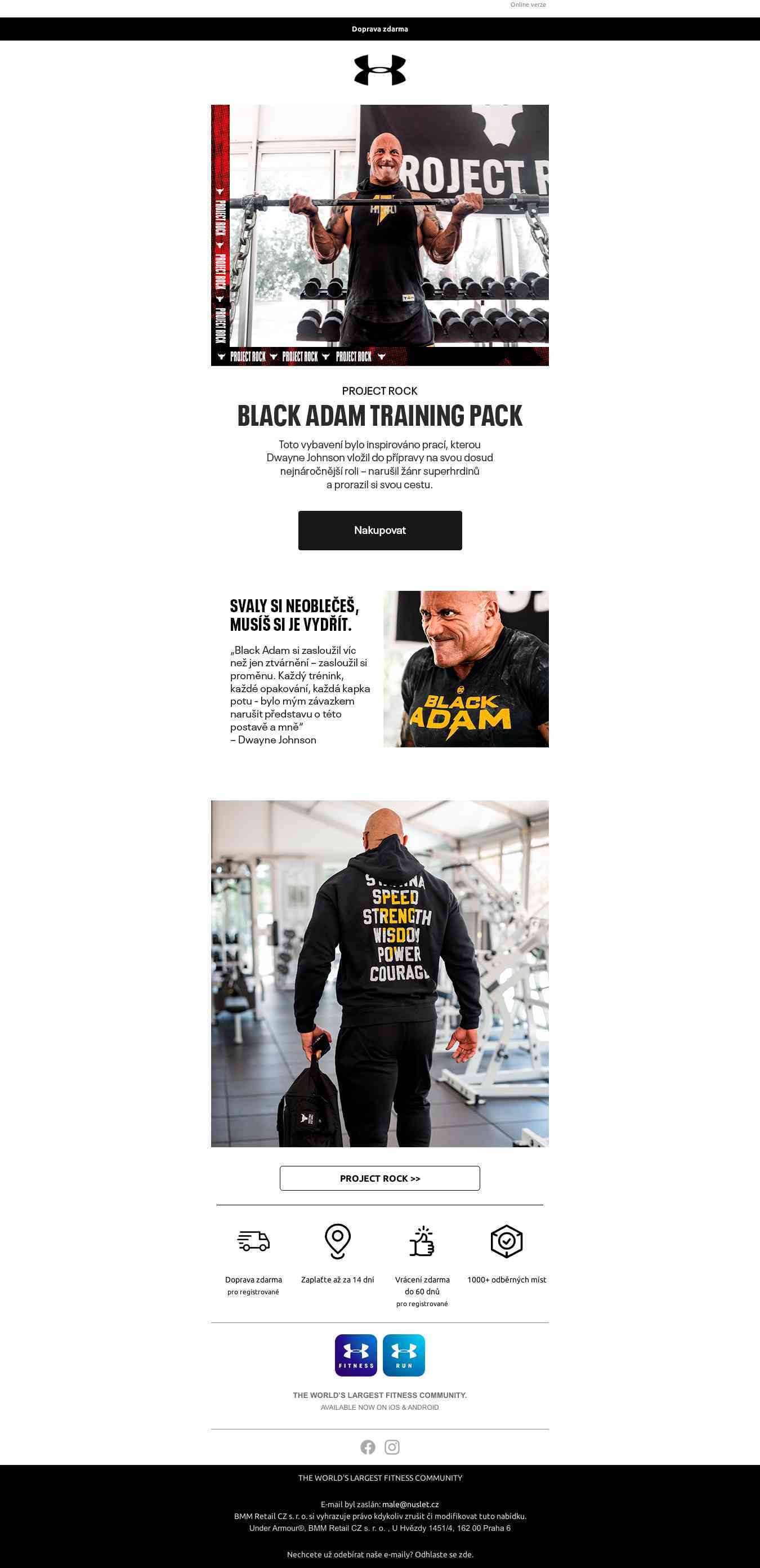 BLACK ADAM ⚡ Training pack