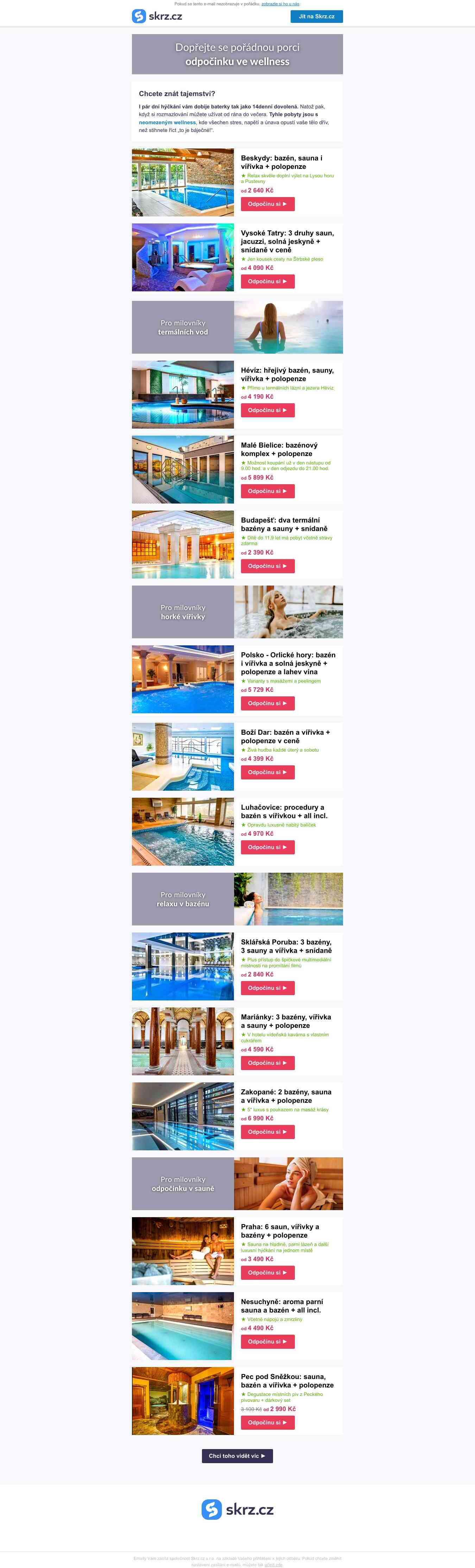Od 2 390 Kč 🧖‍♀️😍 Sauna na
 hladině, horké jacuzzi i
 termální blaho ►