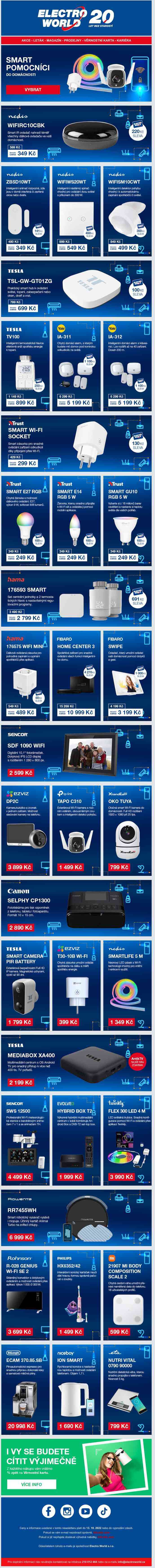 Inteligentní pomocníci do domácnosti za super ceny, vyberte si.