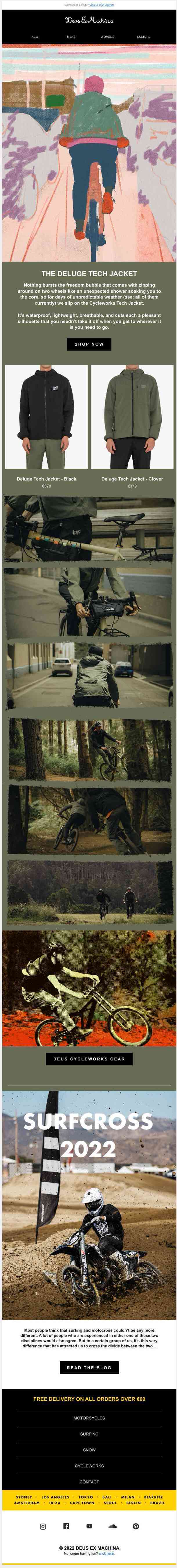 THE DELUGE TECH JACKET