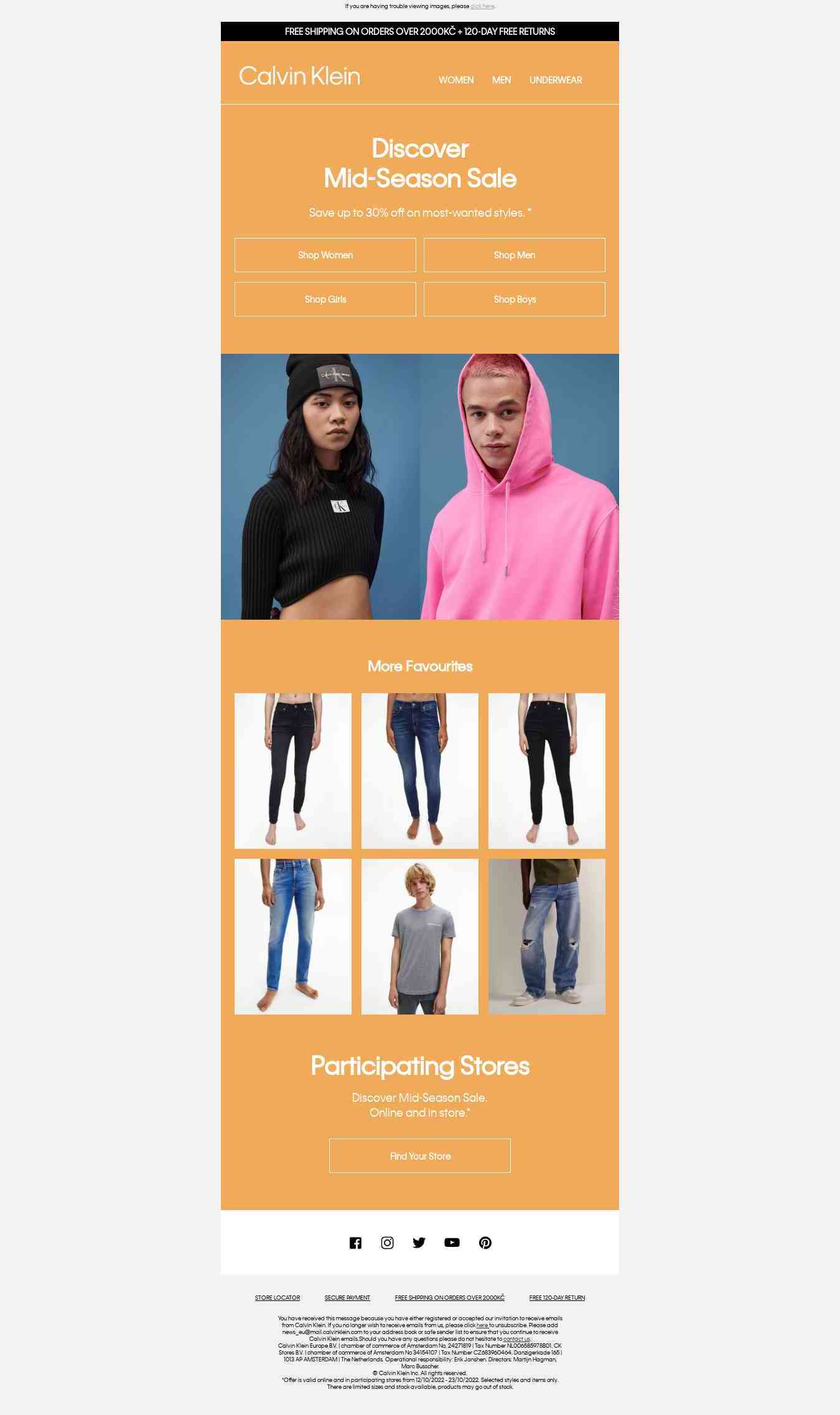 Starts Now: Mid-Season Sale