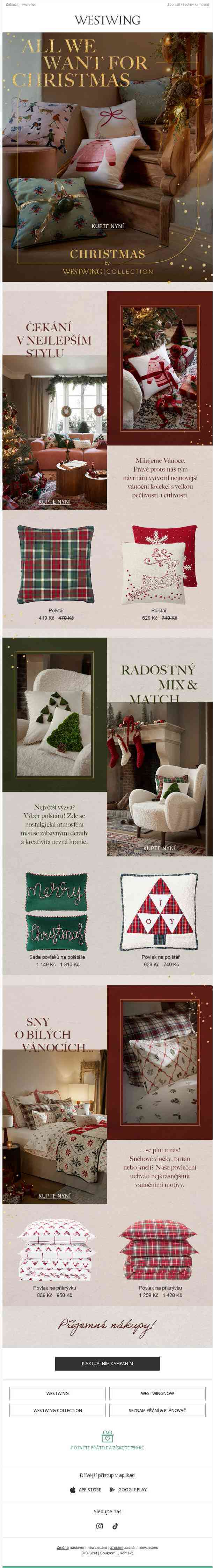 Premiéra: CHRISTMAS by Westwing Collection 🎄🎄🎄