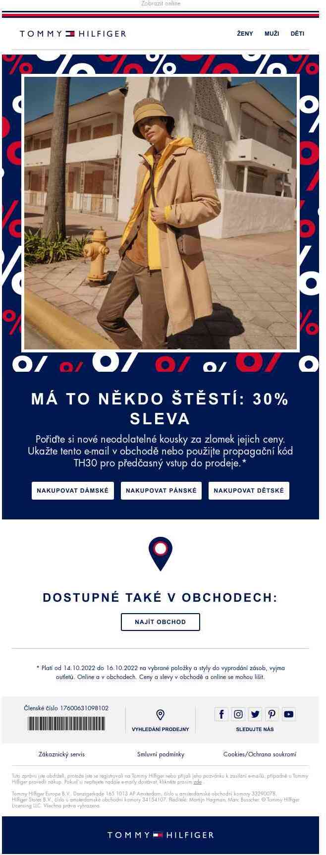 VIP sleva 30 % – jen pro vás.