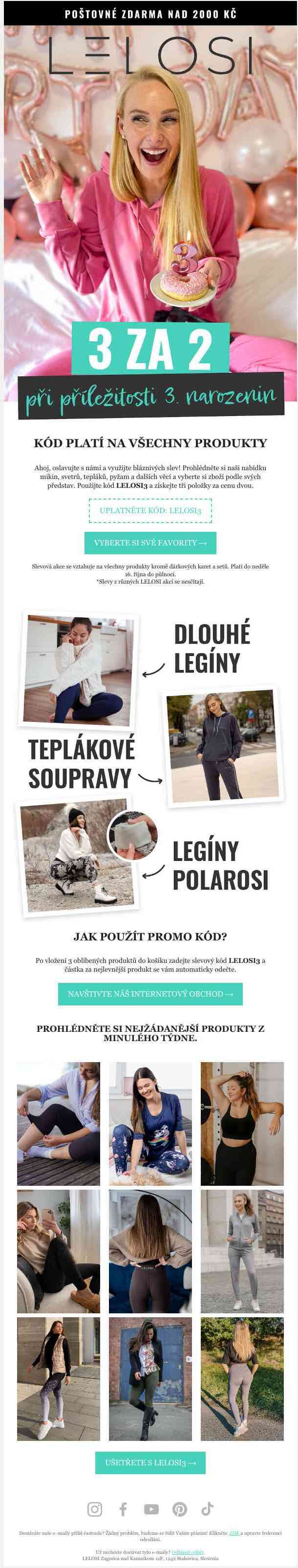 Slíbili jsme vám bláznivou narozeninovou
 akci...