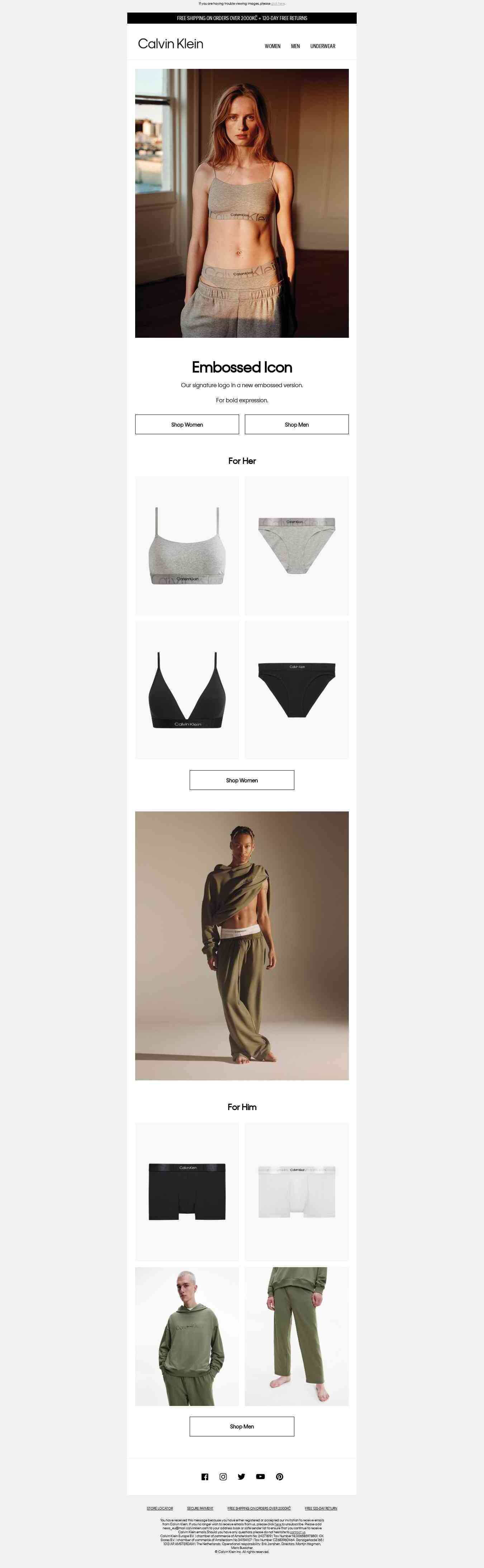 New: Logo-Embossed Underwear