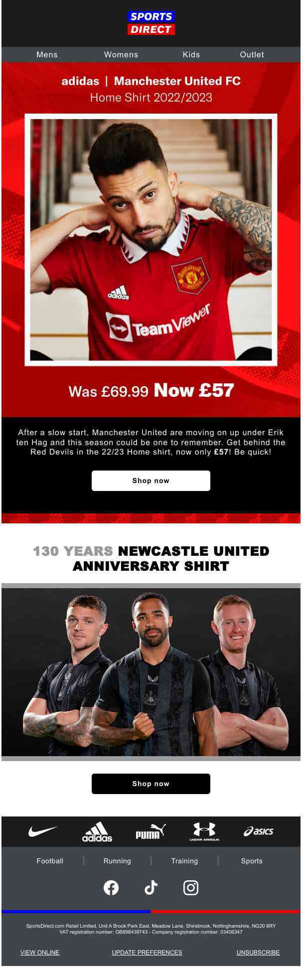 PRICE DROP ⬇️ Manchester United 22/23 Home Shirt❗