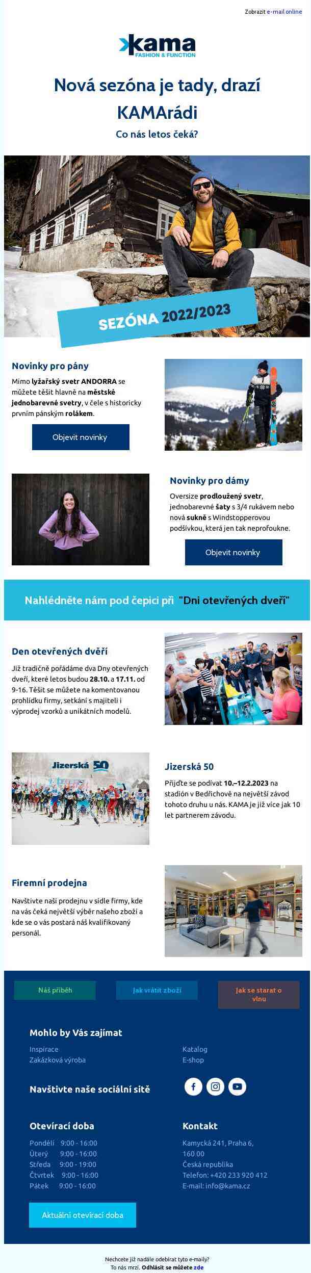 Nová sezóna s Kamou začíná!