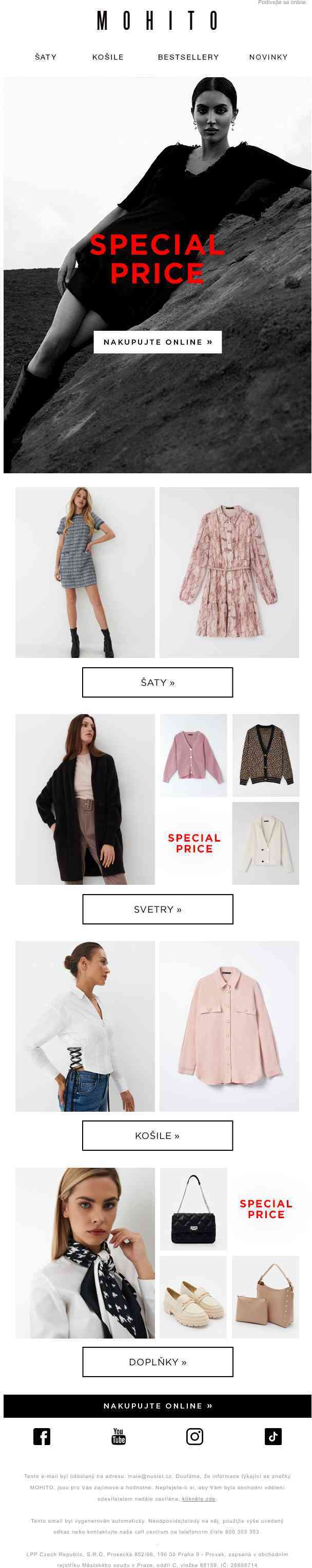 Special Price - speciální nabídky na vás čekají❗
