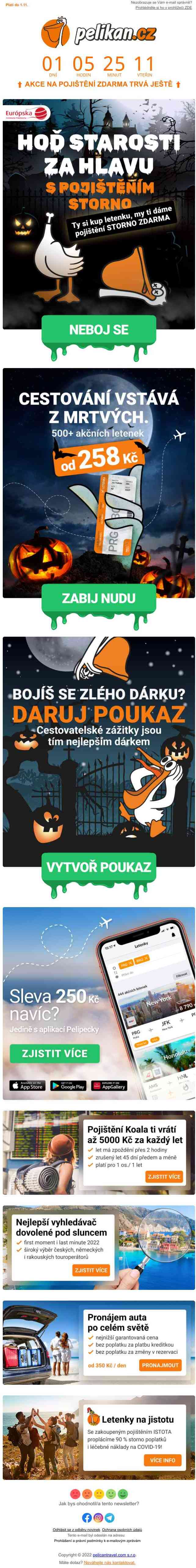 ✈ Neboj se cestovat! 💀 Pojištění zdarma zabije všechny obavy 🧟‍♂