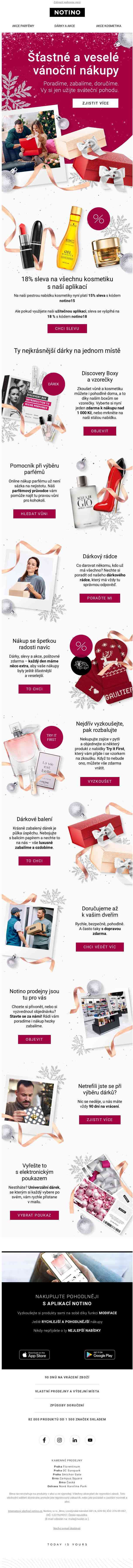 S námi budou Vánoce opravdu šťastné a veselé. Pomůžeme vám se vším! 🎄