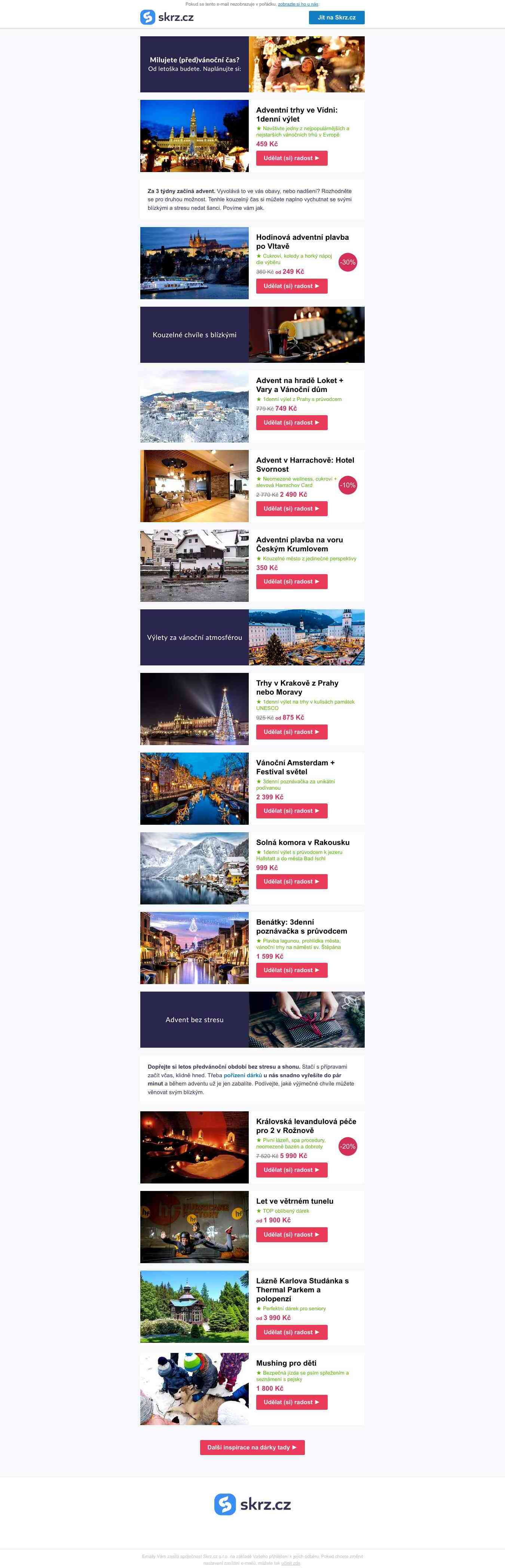 3 týdny do adventu ✨ Na co se
 těšit a jak snadno
 vyřešit dárky? ►