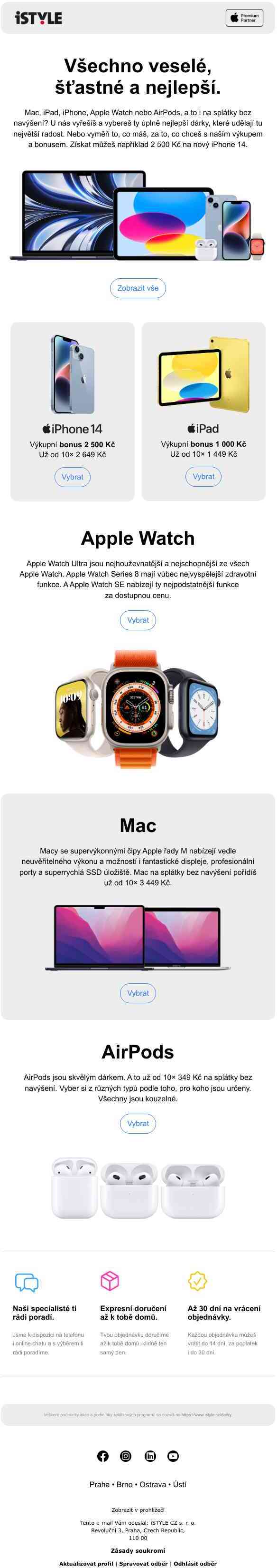 Ty nejkrásnější Apple dárky