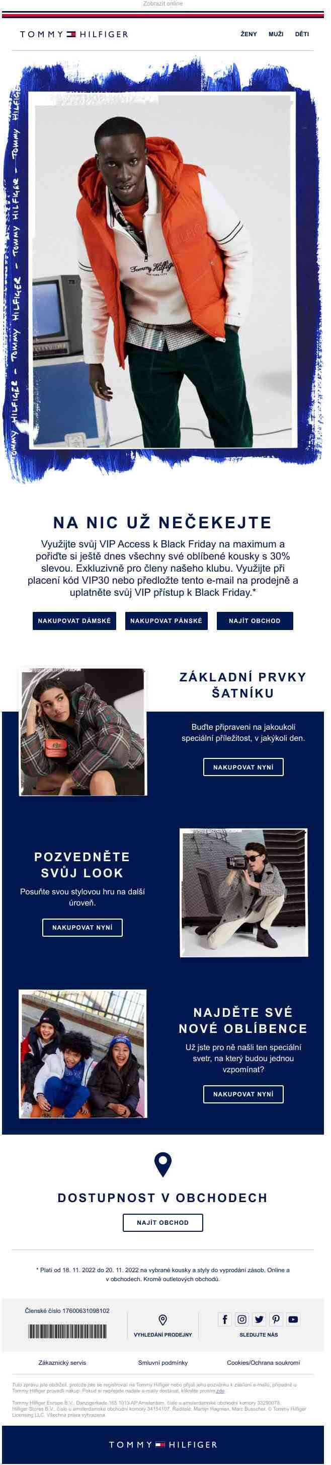 Končí brzy: Váš VIP Access k Black Friday