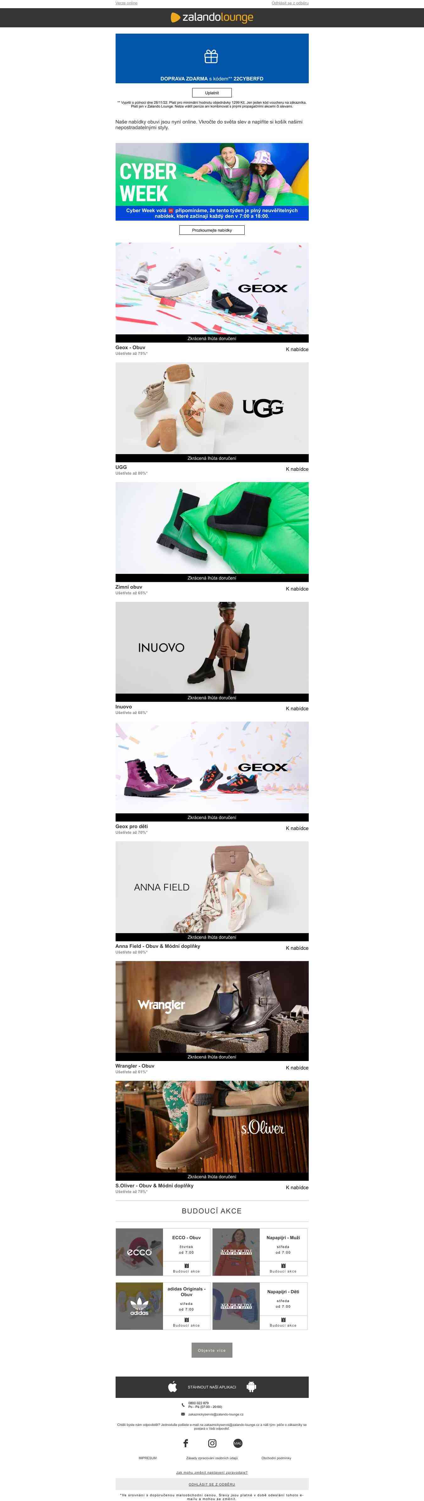 Doručení zdarma ➜Nazujte si Geox, UGG a další obuv 👟